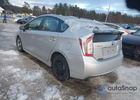 2015 Toyota Prius Two из США, поврежденный, VIN JTDKN3DU6F1901238